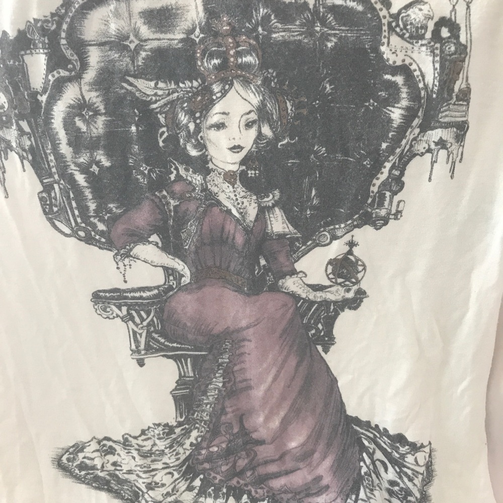 LIP SERVICE STEP IN TIME STEAMPUNK TOP BLOUSE XXL